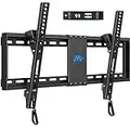 Mounting Dream TV Wall Mount for Most 37-75" TVs, Tilting TV Mount Low Profile up to VESA 600x400mm and 132 LBS Loading, Fits 16", 18", 24" Studs, Easy for TV Centering and Space Saving MD2268-LK