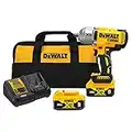 DEWALT 20V MAX XR 1/2 in. High Torque Impact Wrench with Hog Ring Anvil Kit (DCF900P2)