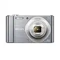 Sony DSCW810S Appareil Photo Numérique Compact, 20,1 Mpix, Zoom Optique 6x Argent