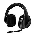 Logitech G533 Auriculares Inalámbricos para Gaming, 7.1 Surround DTS Headphone:X, Transductores 40mm Pro-G, Micrófono, 2,4 GHz Inalámbrico, Batería de 15 Horas, PC/Mac - Negro