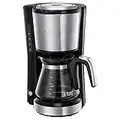 Russell Hobbs Macchina Caffè Americano, Compatta, Filtro Permanente lavabile, Spegnimento automatico, mantenimento in caldo, 5 tazze, 740 ml, 650 W, Compact Home, 24210-56