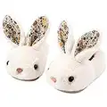 Toddler Winter House Slippers Girl Boy Kids Rabbit Slipper Cute Animal Warm Bunny Slippers Fluffy Fur Lined Indoor Shoes