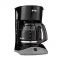 Mr. Coffee Coffee Maker with Auto Pause and Glass Carafe, 12 Cups, Black