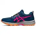 ASICS Women's Gel-Venture 8 Running Shoes, 8, MAKO Blue/Pink GLO