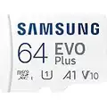 64GB Evo Plus Micro-SD Memory Card for Amazon Kindle Fire 7, Fire 7 Kids, Amazon Fire HD8, HD8 Kids, Fire HD 10, Fire HD10 Kids Tablet PC + Digi Wipe Cleaning Cloth