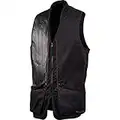 Seeland | Men's Tournament Waistcoat Vest | Practical Hunting Hiking and Trekking Attire | Black | 4XL