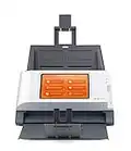 Plustek eScan A280 Enterprise 600 x 600 DPI Scanner ADF Noir, Blanc A4 - Scanners (600 x 600 DPI, 40 sec/page, 20 sec/page, 300000 pages, 50000 pages, Scanner ADF)