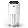 Purificador de Aire Bosch Air 6000 - Apto para 125 m² Aprox., Elimina el 99,9% de Contaminantes con Filtro de Aire HEPA13. Sensor de Aire y Humedad, Modo Automático y Reposo (25 Db), CADR: 600 M³/h.