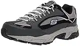 Skechers Men's Stamina St Athletic Style Industrial Shoe, Navy Black, 11 Wide