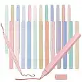 HEQUSigns 24 Pcs Aesthetic Highlighters Pastel Highlighters Bible Highlighter Markers with Soft Chisel Tip Marker Pens No Bleed Aesthetic School Supplies for Office Journal Supplies