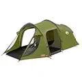 Coleman Tasman 3 Plus, Tenda a Tunnel. Unisex-Adulto, Verde, ohne