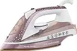 Russell Hobbs Pearl Glide Steam Iron with Pearl Infused Ceramic Soleplate, 315 ml Water Tank, Anti-Drip and Self-Clean Function, 2600 W, Champagne, 23972