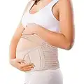 GECONLE Ceinture Grossesse Ceinture de maternité Lombaire Dos Abdominal Support pour Femme Enceinte SPD & PGP