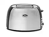 Oster 2 Slice Toaster, Brushed Stainless Steel (TSSTJC5BBK)