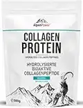 AlpenPower Colágeno Hidrolizado Proteína en polvo 500 g - Péptidos de colágeno bioactivos tipo 1, 2 y 3 - Alta pureza - Pastoreo certificado y sin aditivos