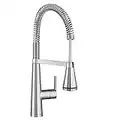 American Standard 4932350.075 Edgewater Semi-Professional Kitchen Faucet with SelectFlo, Stainless Steel