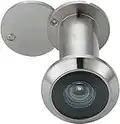 Forliggio Peephole Front Door Viewer with Privacy Cover, One-Way 220 Degrees (Satin Nickle)