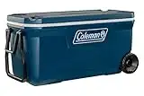 Coleman Xtreme Cooler, large cool box with 94 L capacity, PU full foam insulation, cools up to 5 days, portable cool box camping, festivals and fishing