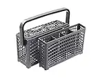 Find A Spare Universal Cutlery Utensil Silverware Plastic Grey Basket 2in1 Detachable To Fit Bosch Samsung Maytag Kenmore Whirlpool KitchenAid LG Fridges