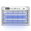 mafiti MS600 Eléctrico Mata Mosquitos, 20W Trampa de Insectos con Luz UV, Mata Moscas, Polillas ect, Asesino Silencioso para Uso Residencial y Comercial (MS600 ES)