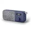 Energy Sistem Fabric Box Radio Navy (FM Radio, 1200 mAh Battery, 3 W, PLL Tuner, Audio-out)