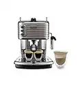 De'Longhi Scultura Traditional Barista Pump Espresso Machine, Coffee and Cappuccino Maker, ECZ351BG, Champagne