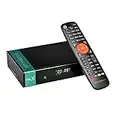 GTMEDIA V8 X DVB-S2X Décodeur Satellite Récepteur, Fente pour Carte CA pour Fransat, Prise en Charge HEVC H.265 Principal 10bit PVR Timeshift avec Wi-FI/TV SCART