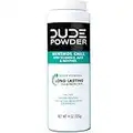 DUDE Body Powder, Menthol Chill 4 Ounce Bottle Natural Deodorizers Cooling Menthol & Aloe, Talc Free Formula, Corn-Starch Based Daily Post-Shower Deodorizing Powder for Men