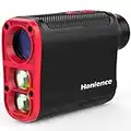 Hanience Golf Rangefinder 1200 Yards High Precision Professional Laser Range Finder Golfing with Pinsensor, Speed, Slope Compensation