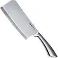 alpina 1826606 Mannaia Macellaio, Coltello per Carne da Cucina, Acciaio Inox Silver, 31 cm