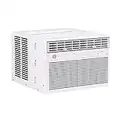 GE Window Air Conditioner 14000 BTU, Wi-Fi Enabled, Energy-Efficient Cooling for Large Rooms, 14K BTU Window AC Unit with Easy Install Kit, Control Using Remote or Smartphone App