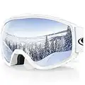 findway Ski Goggles OTG - Over Glasses Snow Snowboard Goggles for Men Women Adult- Anti-Fog 100% UV Protection Wide View