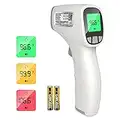 Thermometer Forehead for Adults and Baby, Accurate and Fast, Digital Baby Thermometer for Home, Touchless Infrared Thermometer Gun, Body Temperature Thermometer with Object Mode