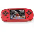 Beijue 16 Bit Handheld Games for Kids Adults 3.0'' Large Screen Preloaded 100 HD Classic Retro Video Games USB Rechargeable Seniors Electronic Game Player Birthday Xmas Present (Red)