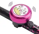 Campanello in Metallo Bambino, Campana da Bicicletta per Ragazze Campanelli Bicicletta Accessori Bambini Ringtone Alert per Bike, Rosa