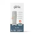 Diaper Genie Elite Diaper Pail System with Front Tilt Pail for Easy Diaper Disposal, Gray