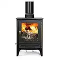 Mazona Warwick 5 kW Ecodesign Ready Multi Fuel Wood Burning Stove