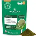 Navitas Organics Superfood+ Greens Blend for Detox Support (Moringa + Kale + Wheatgrass), 6.3oz Bag, 30 Servings — Organic, Non-GMO, Vegan, Gluten-Free, Keto & Paleo.