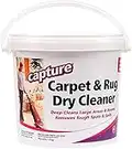 Capture Carpet & Rug Dry Cleaner w/Resealable lid - Home, Car, Dogs & Cats Pet Carpet Cleaner Solution - Strength Odor Eliminator, Stains Spot Remover, Non Liquid & No Harsh Chemical (4 Pound)