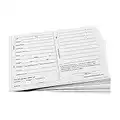 Dog Grooming Cards (100 Pack 8 X 5 inch) Groomer Client Profile Service Record Clip Card for Professional Pet and Cat Groomers, Kennel Care