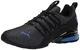 PUMA Axelion Ridge, Entrenador Cruzado Hombre, Puerta, Negro, Azul Intenso, 40 EU