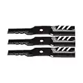 Set of 3, Made In USA Gator 3In1 Mulching Blades For John Deere M127500, M127673, or M145476