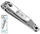 OCBA Nail Clippers Stainless Steel Nail Cutter for Thick Toenails Professional Heavy Duty Fingernail Clipper Toenail Clippers for Men Women (Nail Clipper)