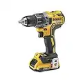 DEWALT DCD791D2-QW Trapano Avvitatore, 2 velocità, 2.0 Ah, Motore Brushless, con Doppia Batteria in Valigetta, 18 V