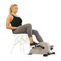 Sunny Health & Fitness Under Desk Bike Pedal Exerciser, Desk Elliptical Mini Bike with 8 Levels of Frictionless Magnetic Resistance - SF-B0891