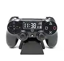 Playstation Digital Réveil LCD | PS4 Dualshock Controller Design | Utilisez Les Touches pour régler l'heure et la Date | Noir