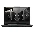 ASUS TUF Gaming F15 FX506HC - Portátil Gaming de 15.6" Full HD 144Hz (Intel Core i5-11400H, 16GB RAM, 512GB SSD, NVIDIA RTX 3050-4GB, Sin Sistema Operativo) Color Negro - Teclado QWERTY español