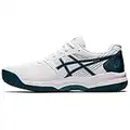 ASICS Homme Tennis Shoes, White, 45 EU