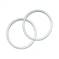 Instant Pot 2-Pack Sealing Ring 5 & 6-Qt, Inner Pot Seal Ring, Electric Pressure Cooker Accessories, Non-Toxic, BPA-Free, Replacement Parts, Clear