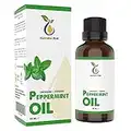 Olio di Menta Piperita BIO 30ml - Olio essenziale puro al 100%, vegano - Per un buon sonno, per alleviare lo stress, contro il mal di testa, l'emicrania - Olio per diffusori aromatici